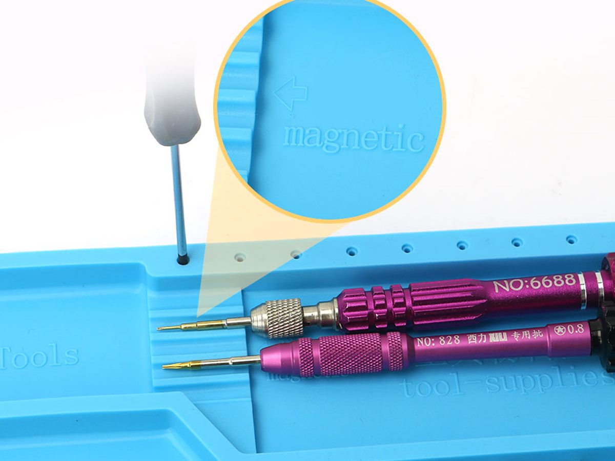Magnetic Silicon Soldering Mat