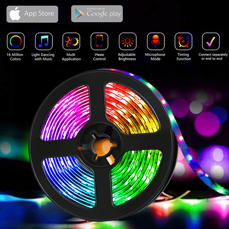 LED Strip Lights Bluetooth APP - 5M