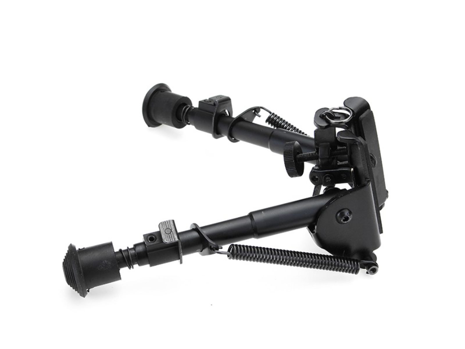 Adjustable Tactical Rifle Bipod Adjustable Spring Return with Adapter
