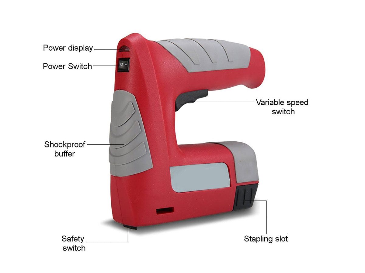 Rechargeable Nail Gun Nailer with Battery