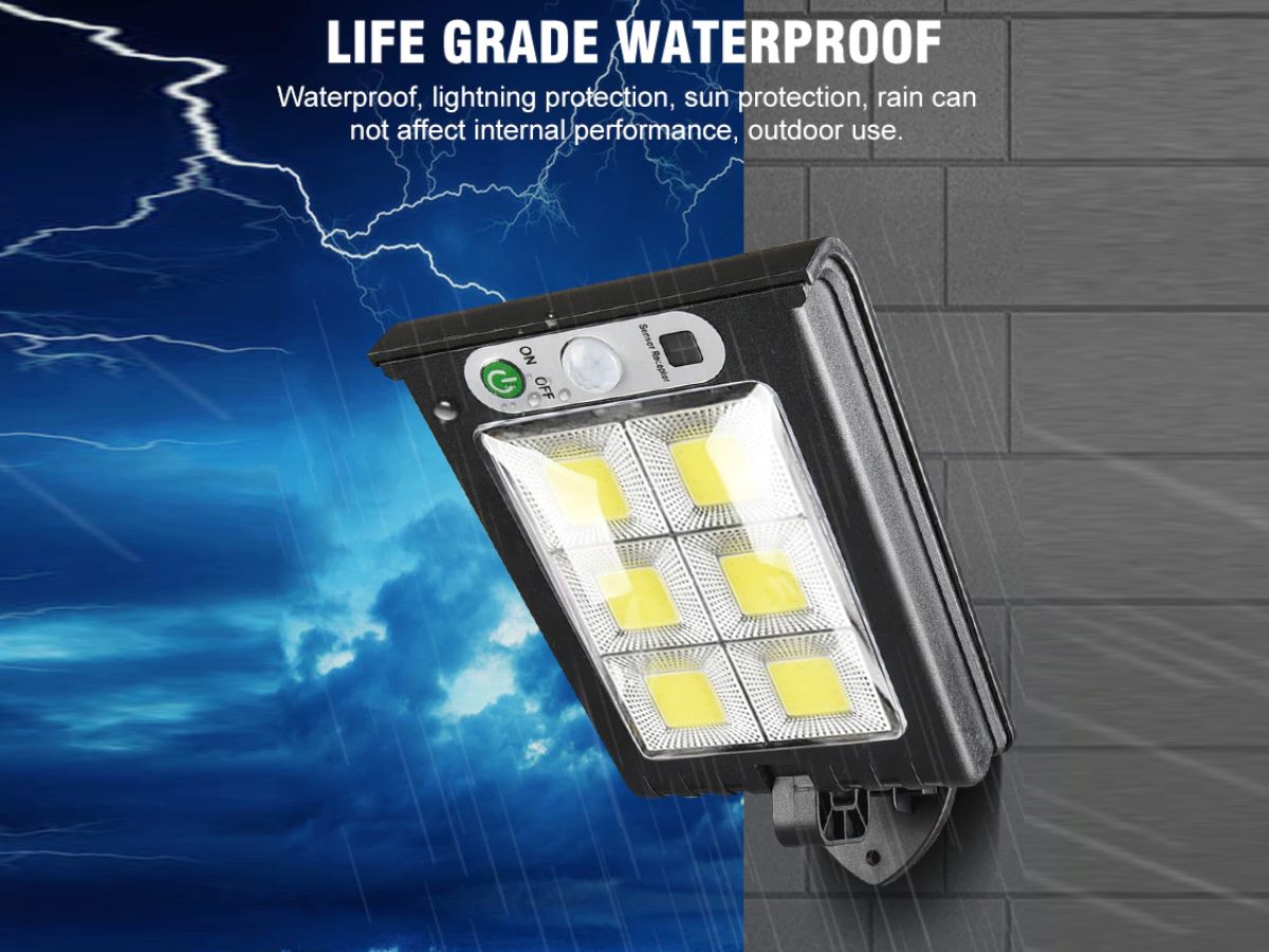 Outdoor Solar Light with Sensor