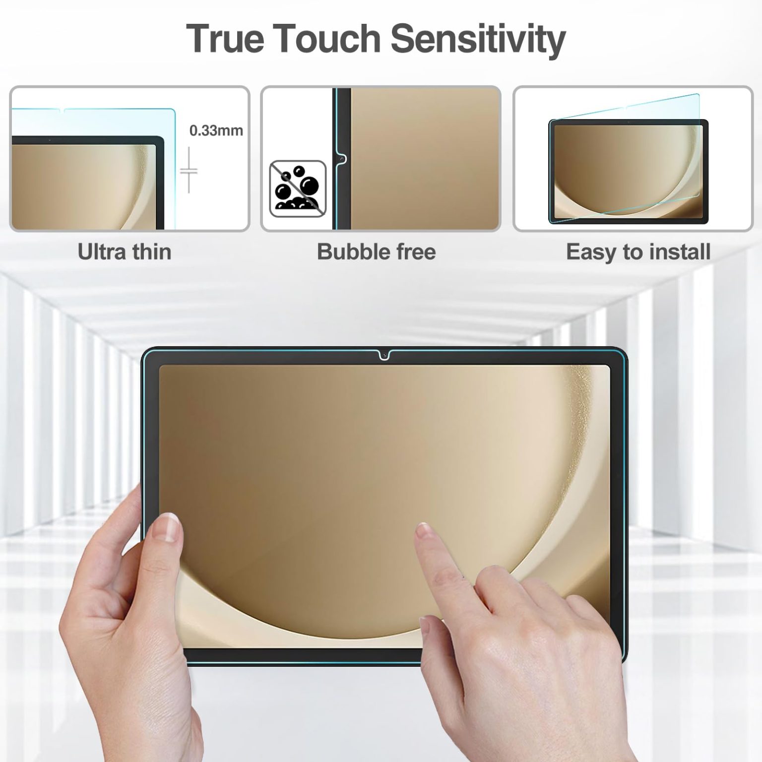 Samsung Tab A9+ Plus 2023 Glass Screen Protector