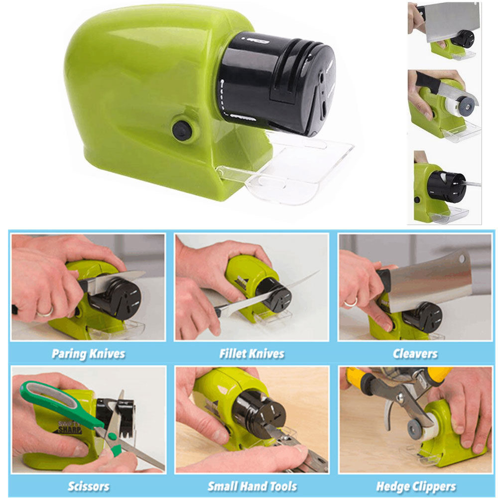 Swifty Sharp Cordless Motorized Knife Sharpener Swifty Sharp Cordless Motorized Knife Sharpener