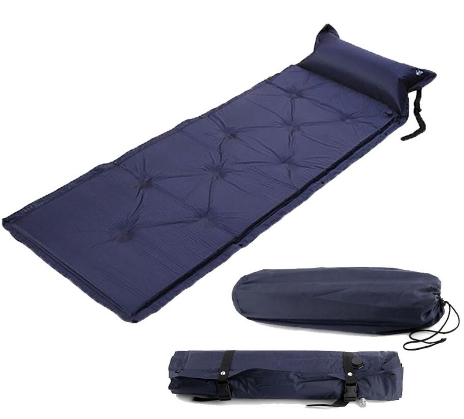 Self Inflating Single Mattress Air Bed Camping Backpack Pad With Carry Bag Self Inflating Single Mattress Air Bed Camping Backpack Pad With Carry Bag