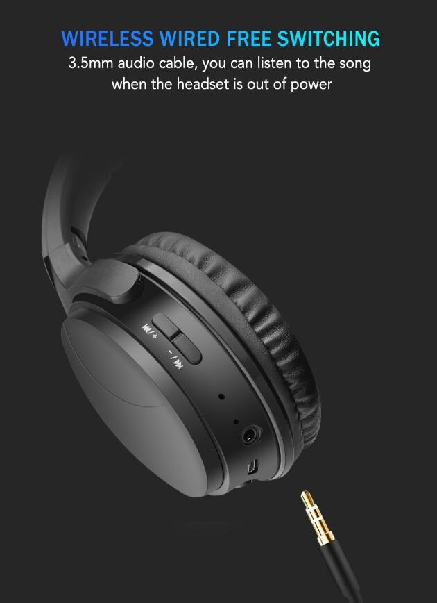 Wireless Bluetooth 5.0 Headphone