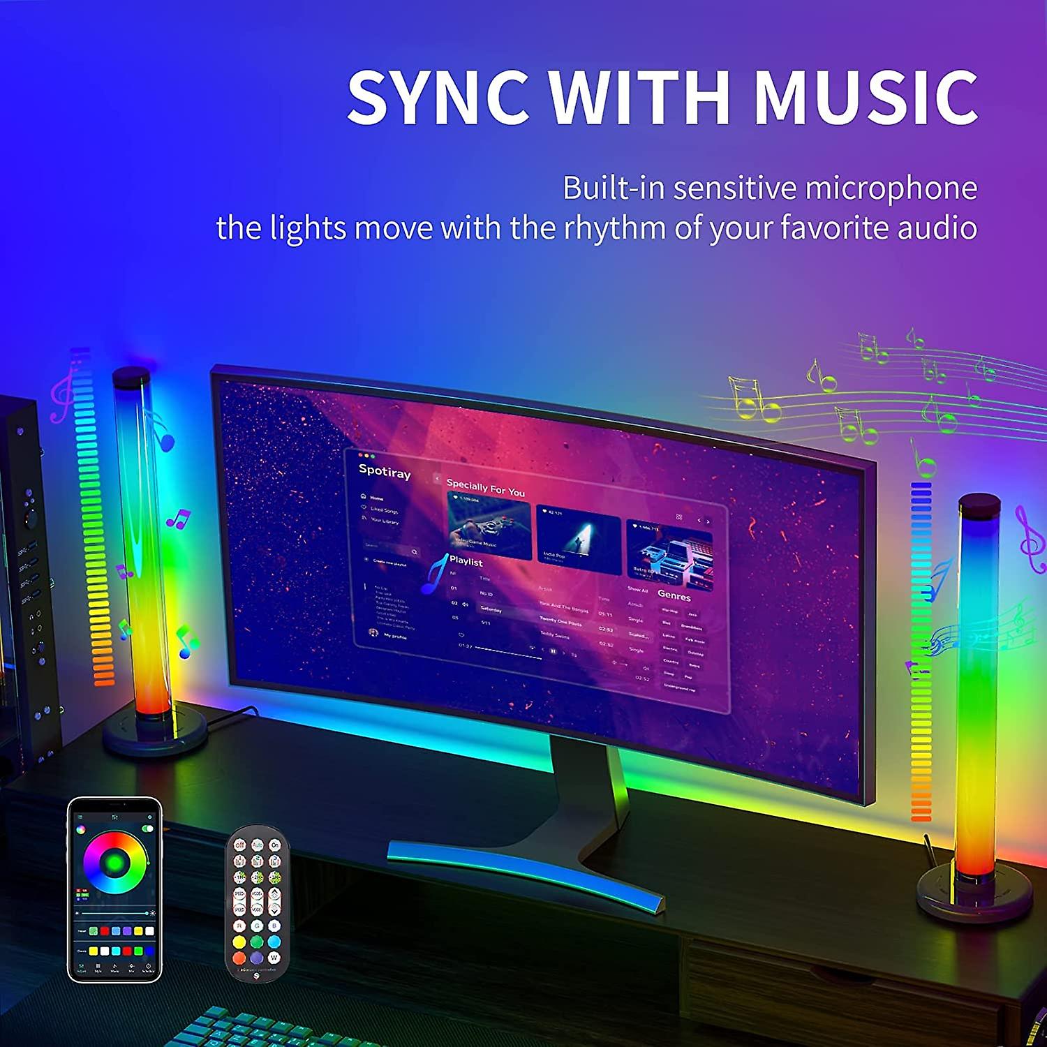 RGB LED Light Ambient Lighting 42 CM