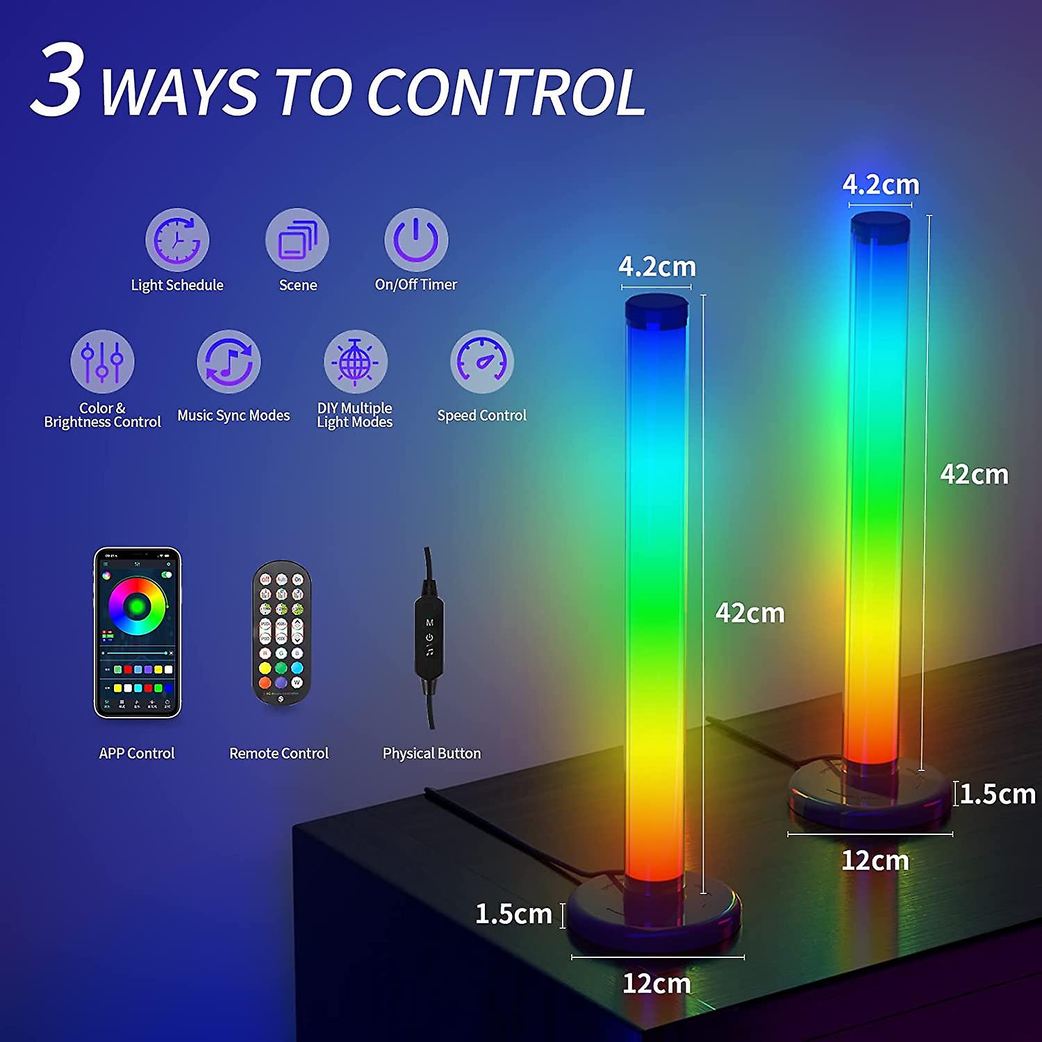 RGB LED Light Ambient Lighting 42 CM