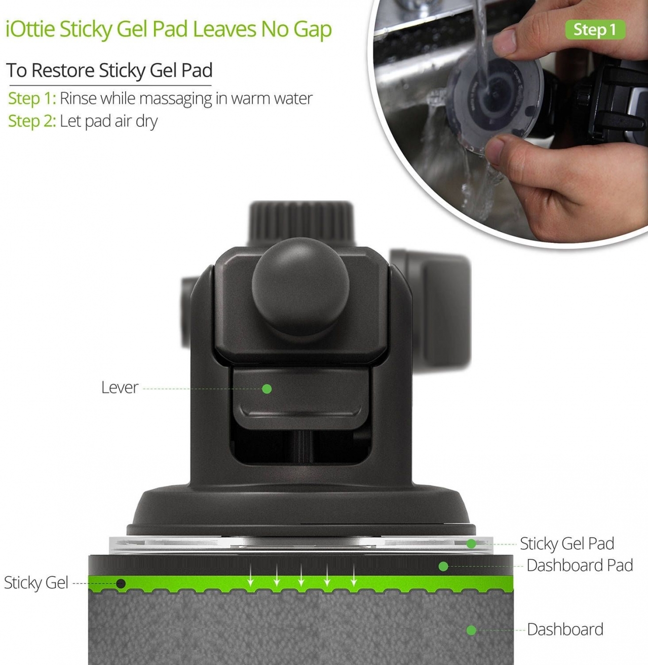 Car Mount Holder Easy One Touch