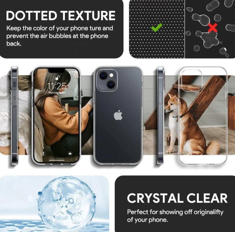 iPhone 15 Pro Max Case Slim Soft Clear Gel Case iPhone 15 Pro Max Case Slim Soft Clear Gel Case