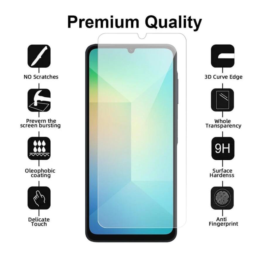 Samsung Galaxy A06 Glass Screen Protector Samsung Galaxy A06 Glass Screen Protector