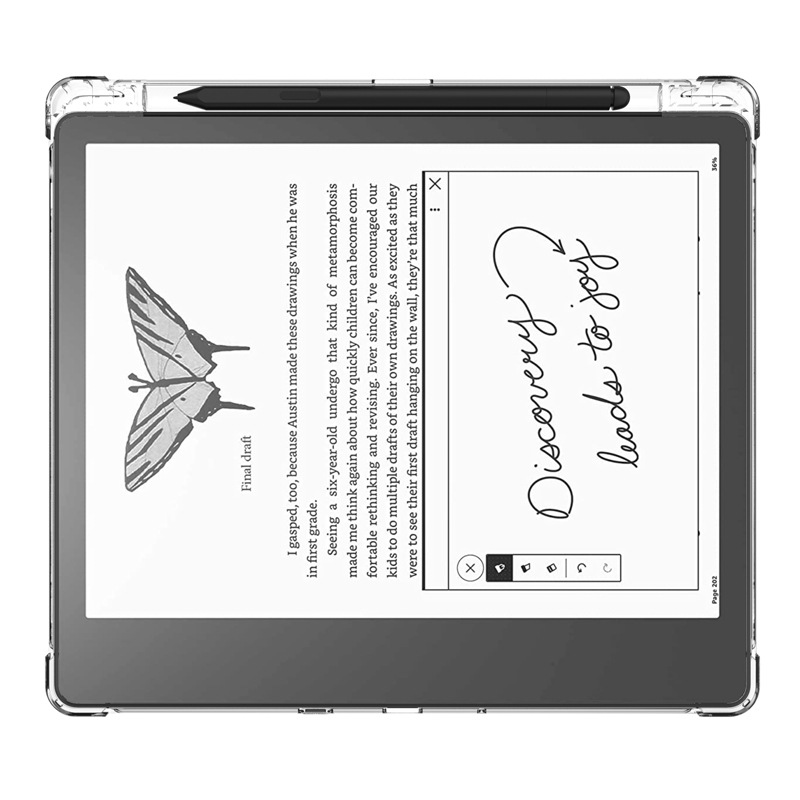 Kindle Scribe Case TPU Soft Clear Cover