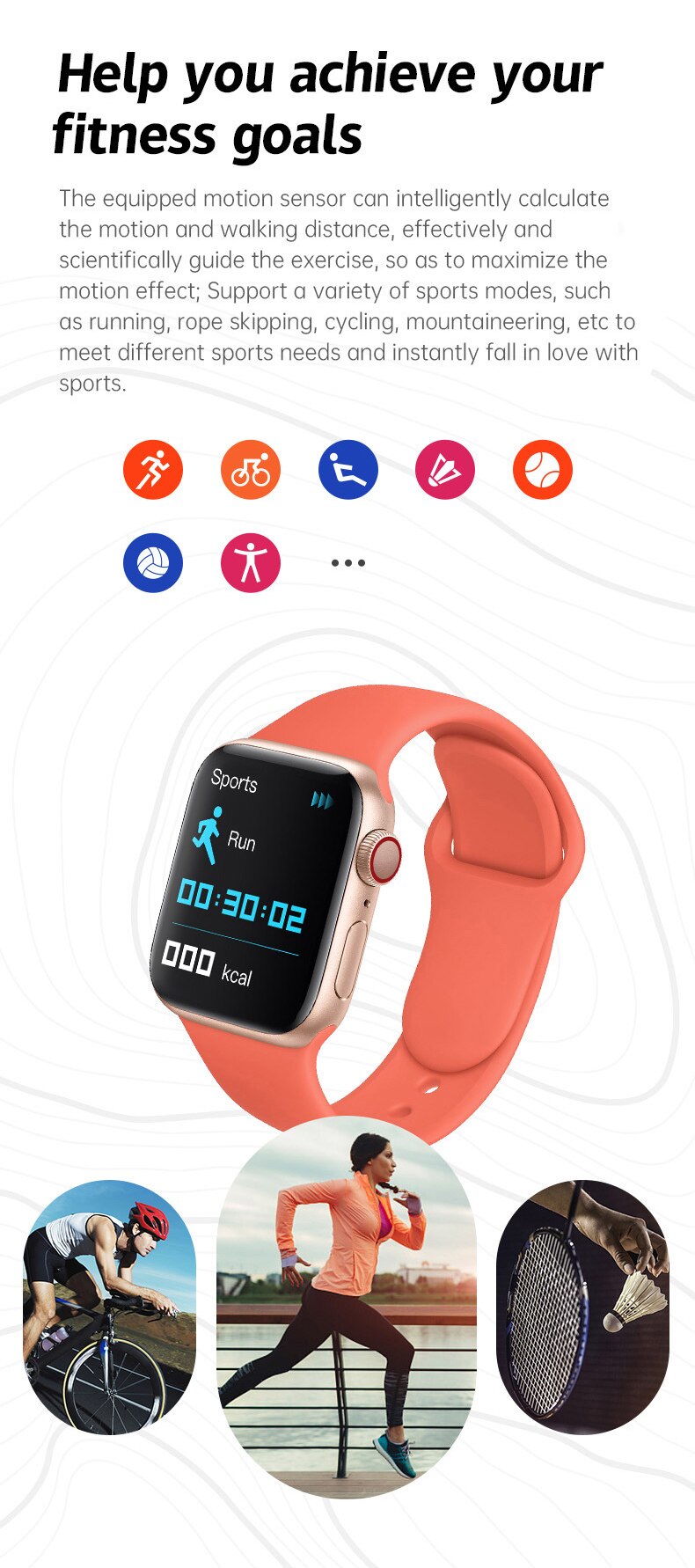 Smart Watch Answer Call Sport Fitness Tracker