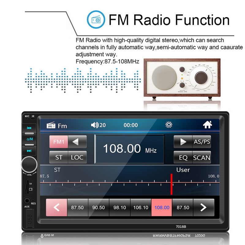 Car Stereo Touch Screen Bluetooth AUX Car Stereo Touch Screen Bluetooth AUX