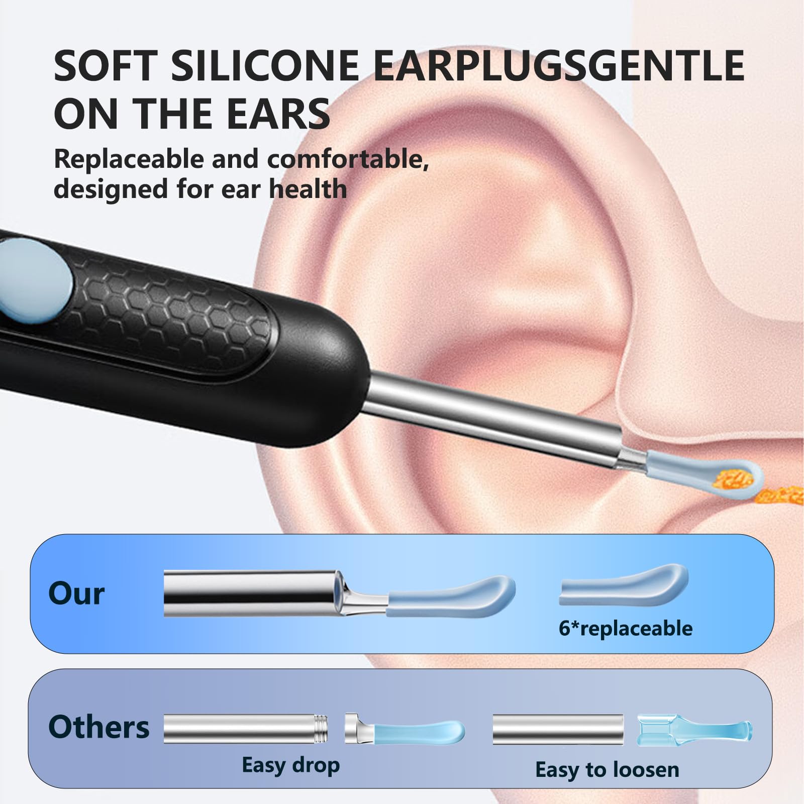 Ear Cleaner Ear Wax Remover Tool Earscope Camera