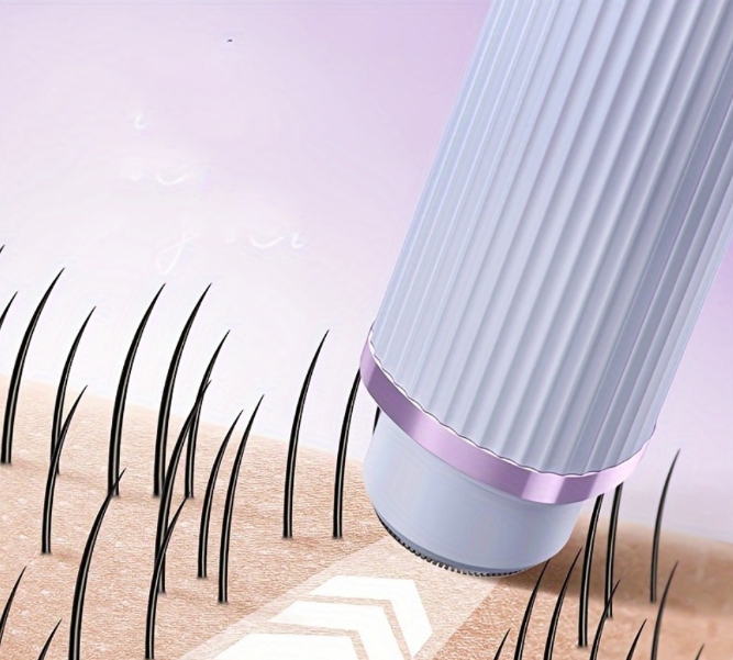 Rechargeable Electric Shaver for Sensitive Areas Dual-Head
