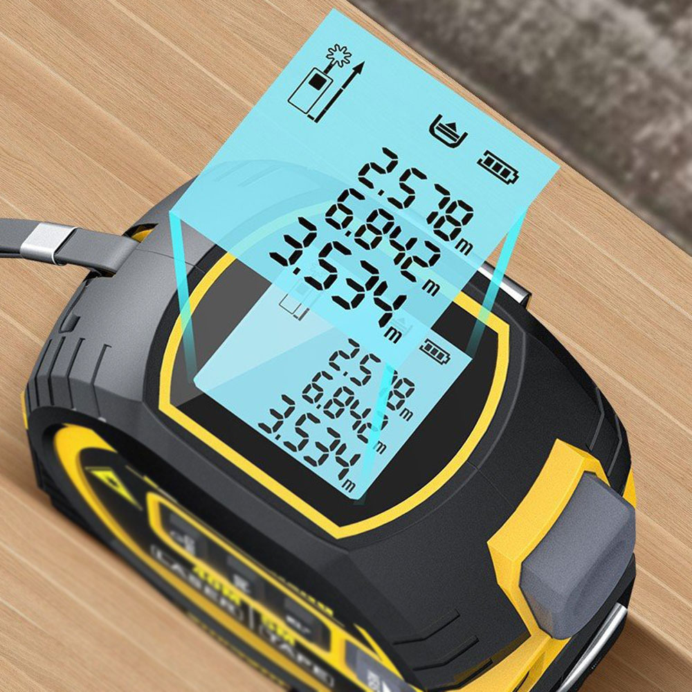 Laser Rangefinder Steel Tape Measure 40M Laser Rangefinder Steel Tape Measure 40M