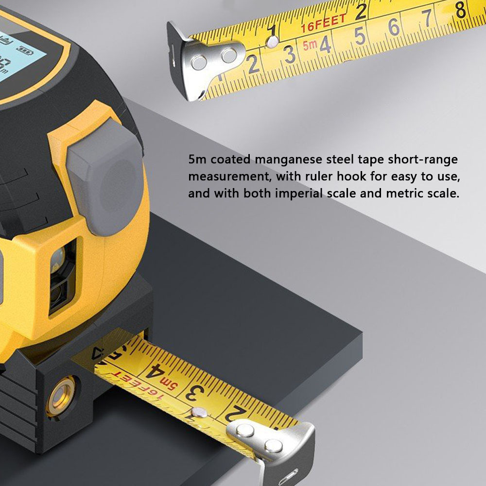 Laser Rangefinder Steel Tape Measure 40M Laser Rangefinder Steel Tape Measure 40M