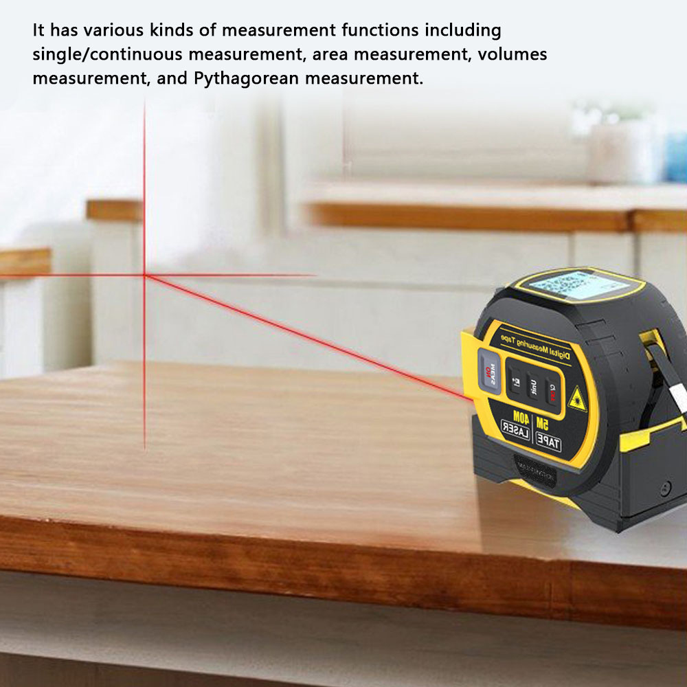 Laser Rangefinder Steel Tape Measure 40M Laser Rangefinder Steel Tape Measure 40M