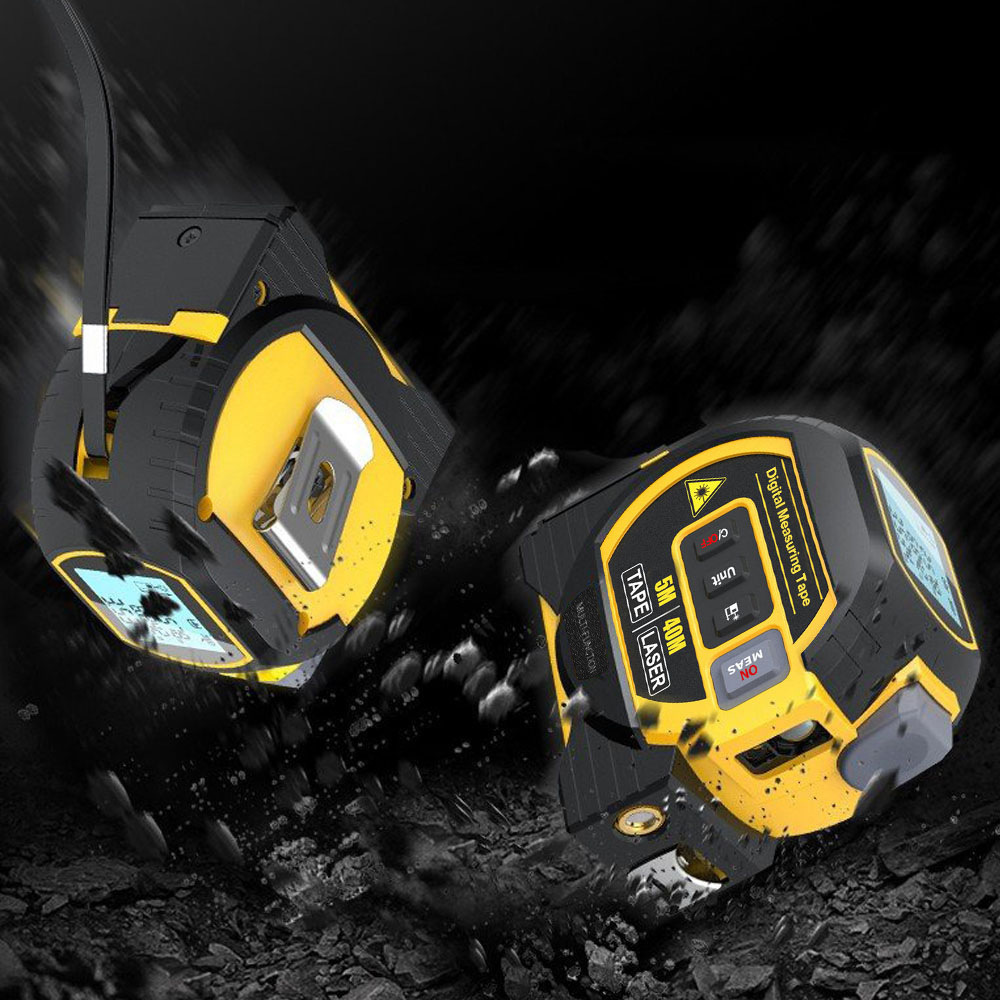 Laser Rangefinder Steel Tape Measure 40M Laser Rangefinder Steel Tape Measure 40M